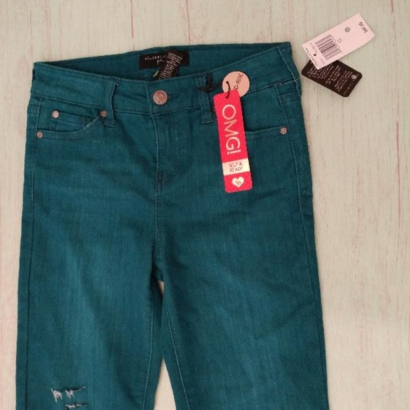 Celebrity Pink Girls Skinny Jeans Size 12 NWT - Picture 3 of 8